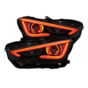 2016-2022 Infiniti Q60 RGB Flow Series LED DRL Boards - AutoLEDTech.com