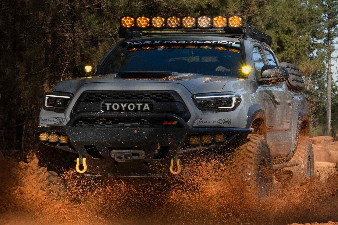 2016-2023 Toyota Tacoma XB EVO Hybrid LED DRL Headlights - AutoLEDTech.com