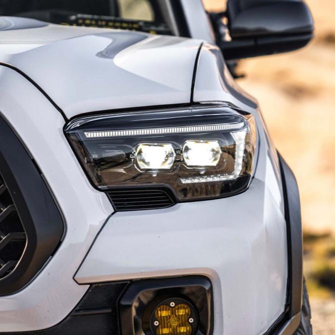 2016-2023 Toyota Tacoma XB EVO Hybrid LED DRL Headlights - AutoLEDTech.com
