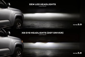 2016-2023 Toyota Tacoma XB EVO LED DRL Headlights - AutoLEDTech.com