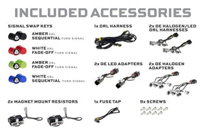 2016-2023 Toyota Tacoma XB EVO LED DRL Headlights - AutoLEDTech.com
