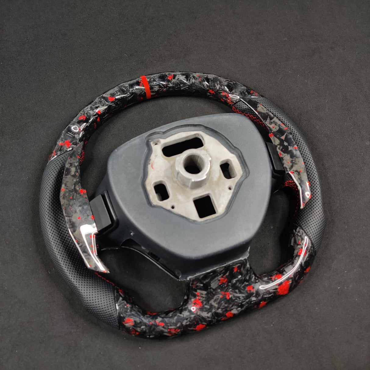 2016-2024 Chevrolet Camaro Custom Carbon Fiber Steering Wheel - AutoLEDTech.com