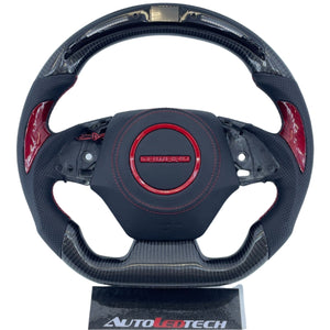 2016-2024 Chevrolet Camaro Custom Carbon Fiber Steering Wheel - AutoLEDTech.com