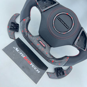 2016-2024 Chevrolet Camaro Custom Carbon Fiber Steering Wheel - AutoLEDTech.com