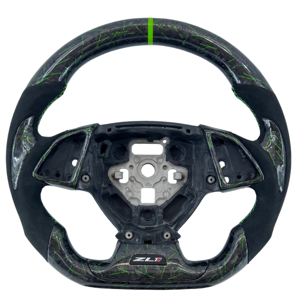 2016-2024 Chevrolet Camaro Custom Carbon Fiber Steering Wheel - AutoLEDTech.com