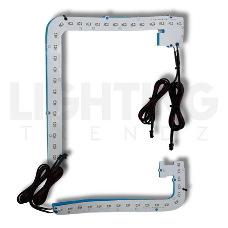 2017-2019 Ford Super Duty F250 RGBW Flow Series LED DRL Boards - AutoLEDTech.com
