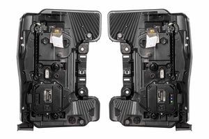 2017-2019 Ford Super Duty XB EVO LED DRL Projector Headlights - AutoLEDTech.com