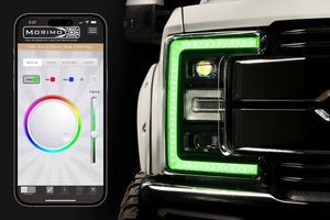 2017-2019 Ford Super Duty XRGB LED DRL Headlights - AutoLEDTech.com