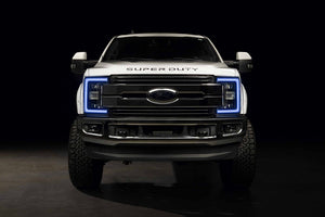2017-2019 Ford Super Duty XRGB LED DRL Headlights - AutoLEDTech.com