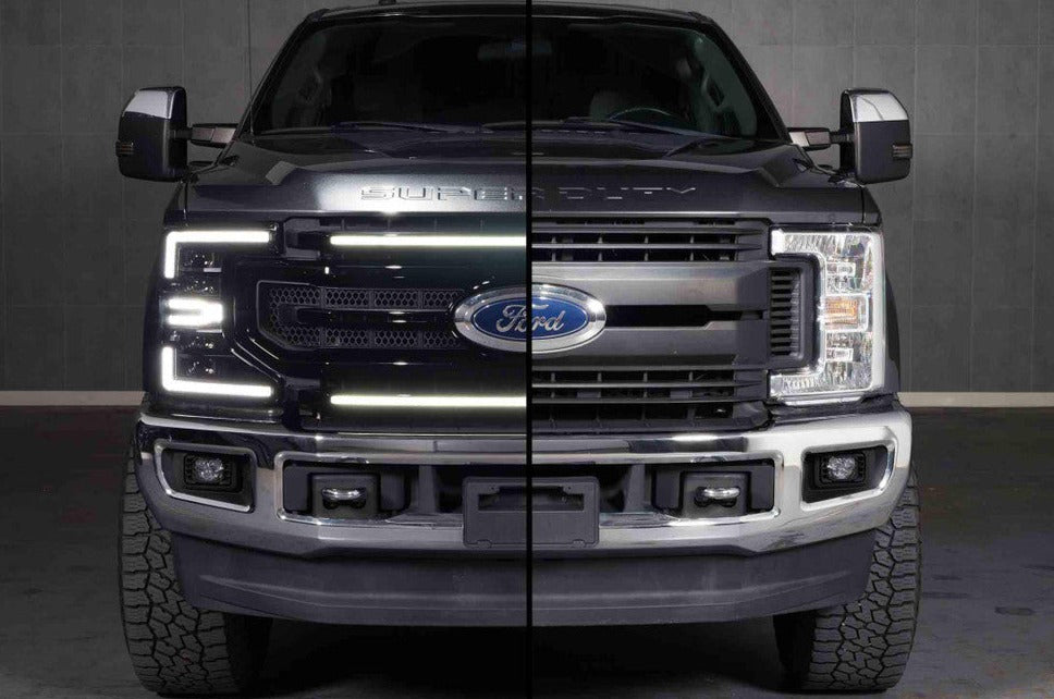 2017-2019 to 2020-2022 Ford Super Duty Headlight Front End Conversion Kit - AutoLEDTech.com