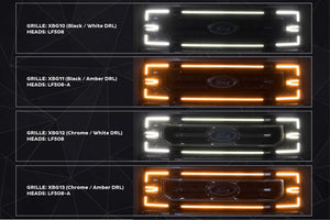 2017-2019 to 2020-2022 Ford Super Duty Headlight Front End Conversion Kit - AutoLEDTech.com