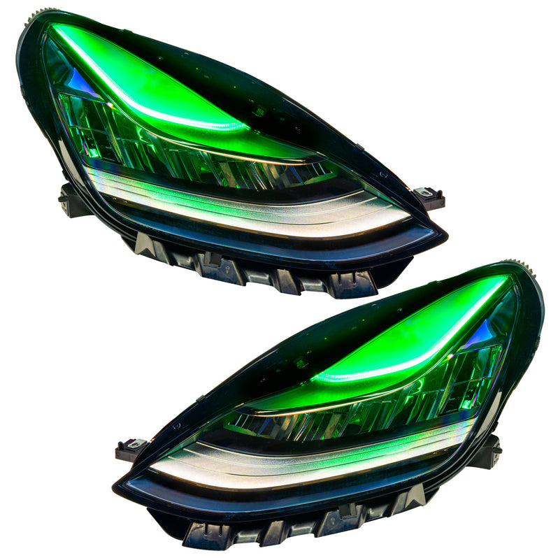 2017-2020 Tesla Model 3 RGB LED DRL Boards Kit - AutoLEDTech.com