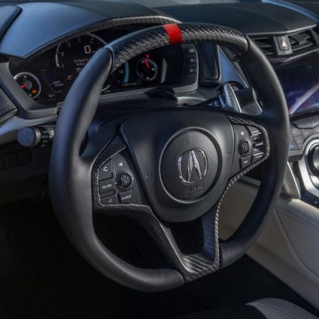 2017-2022 Acura NSX Custom Carbon Fiber Steering Wheel - AutoLEDTech.com