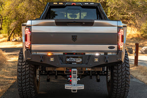 2017-2022 Ford F250 Super Duty Red Smoked LED Tail Lights - AutoLEDTech.com