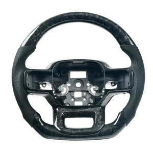2017-2022 Ford Super Duty F250 Custom Carbon Fiber Steering Wheel - AutoLEDTech.com