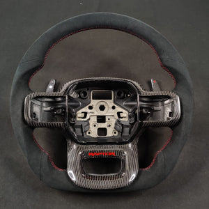 2017-2022 Ford Super Duty F250 Custom Carbon Fiber Steering Wheel - AutoLEDTech.com