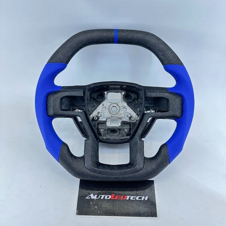 2017-2022 Ford Super Duty F250 Custom Carbon Fiber Steering Wheel - AutoLEDTech.com