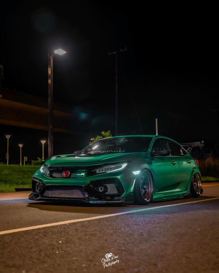 2017-2025+ Civic Type R RGBW Flow Series LED Badge Emblem - Lit Logos - AutoLEDTech.com