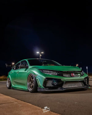 2017-2025+ Civic Type R RGBW Flow Series LED Badge Emblem - Lit Logos - AutoLEDTech.com