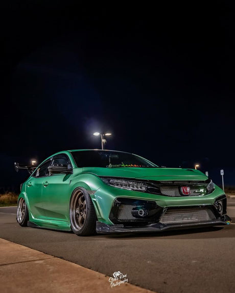 2017-2025+ Civic Type R RGBW Flow Series LED Badge Emblem - Lit Logos - AutoLEDTech.com