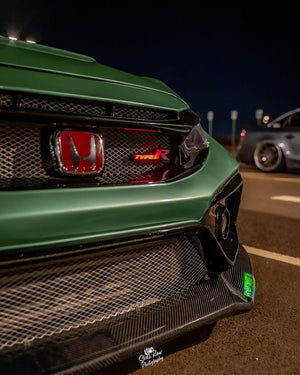 2017-2025+ Civic Type R RGBW Flow Series LED Badge Emblem - Lit Logos - AutoLEDTech.com