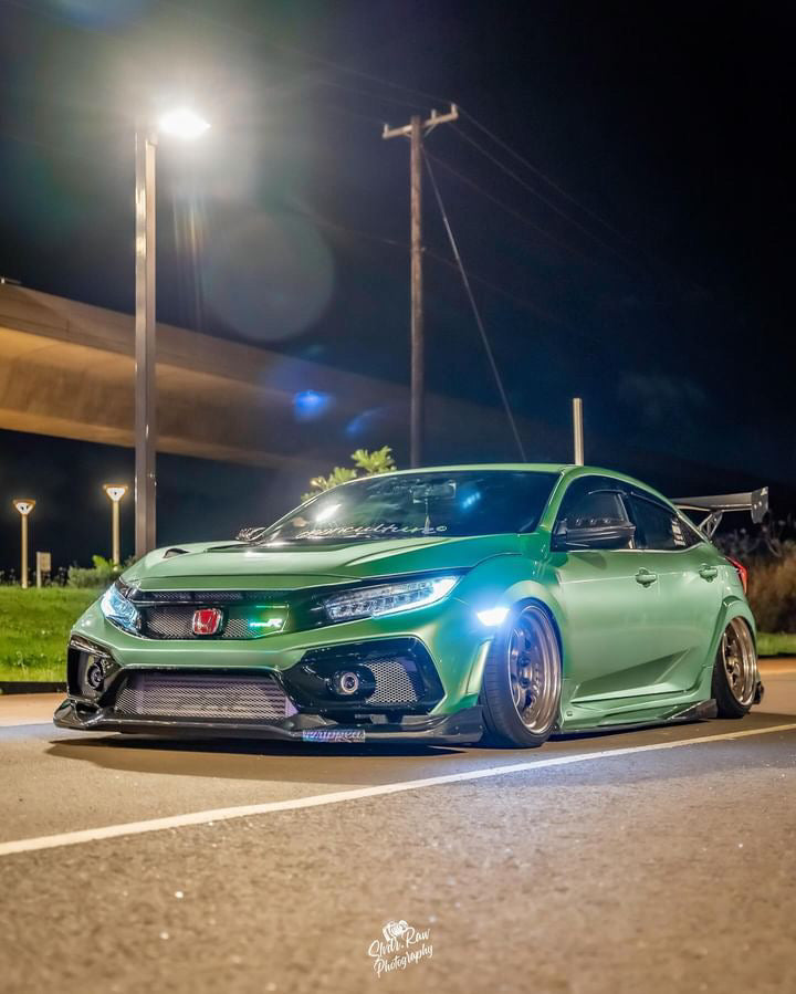 2017-2025+ Civic Type R RGBW Flow Series LED Badge Emblem - Lit Logos - AutoLEDTech.com
