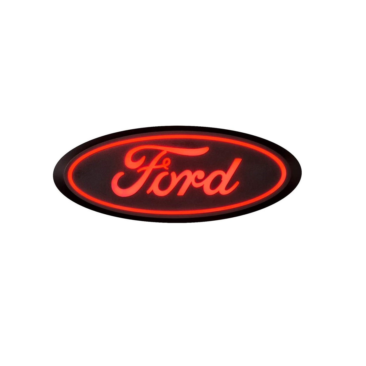 2017-2026+ Ford Super Duty Illuminated LED Rear Tailgate Emblem - AutoLEDTech.com