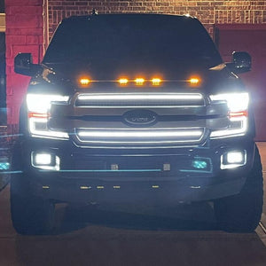 2018-2020 Ford F150 LED Grill Accent Light Bar Kit - AutoLEDTech.com