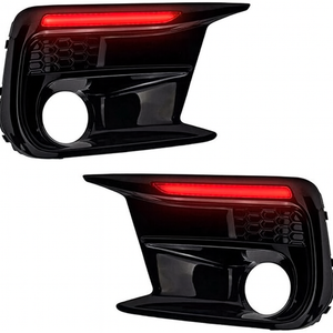 2018-2021 Subaru WRX RGBW Flow Series LED DRL Fog Lights Bezels - AutoLEDTech.com