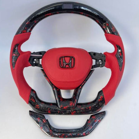 2018-2022 Honda Accord Custom Carbon Fiber Steering Wheel - AutoLEDTech.com