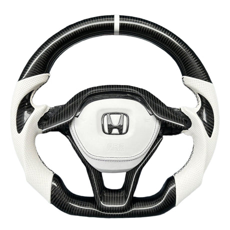 2018-2022 Honda Accord Custom Carbon Fiber Steering Wheel - AutoLEDTech.com