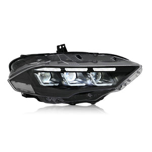 2018-2023 Ford Mustang S650-Style LED DRL Headlights - AutoLEDTech.com
