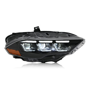 2018-2023 Ford Mustang S650-Style LED DRL Headlights - AutoLEDTech.com