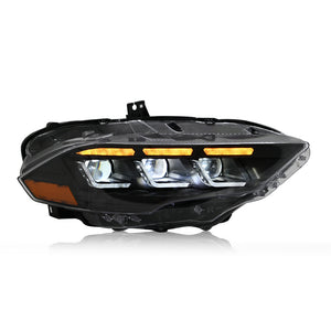 2018-2023 Ford Mustang S650-Style LED DRL Headlights - AutoLEDTech.com