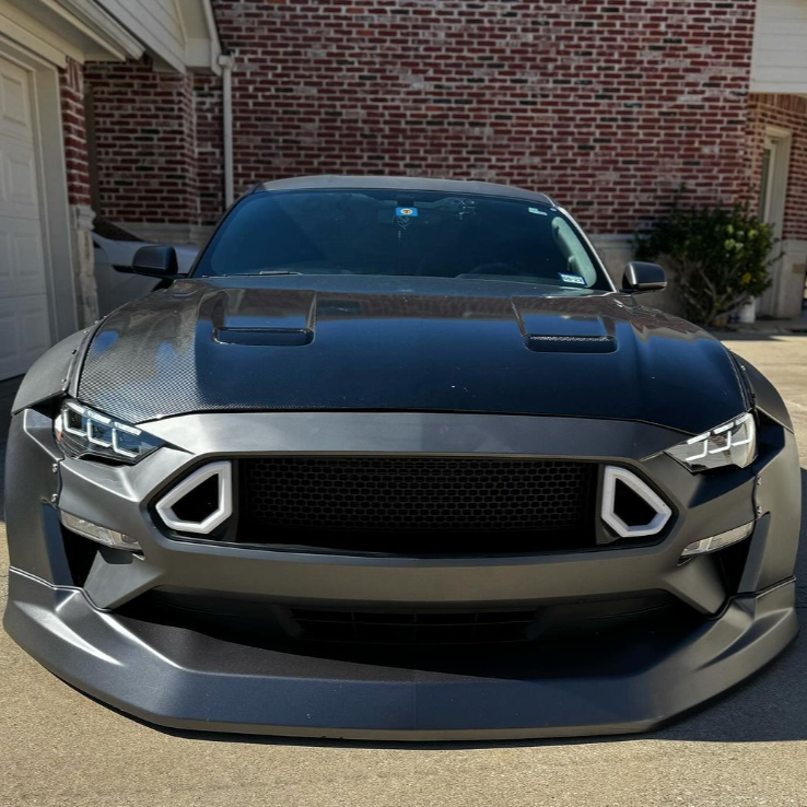 2018-2023 Ford Mustang S650-Style LED DRL Headlights - AutoLEDTech.com
