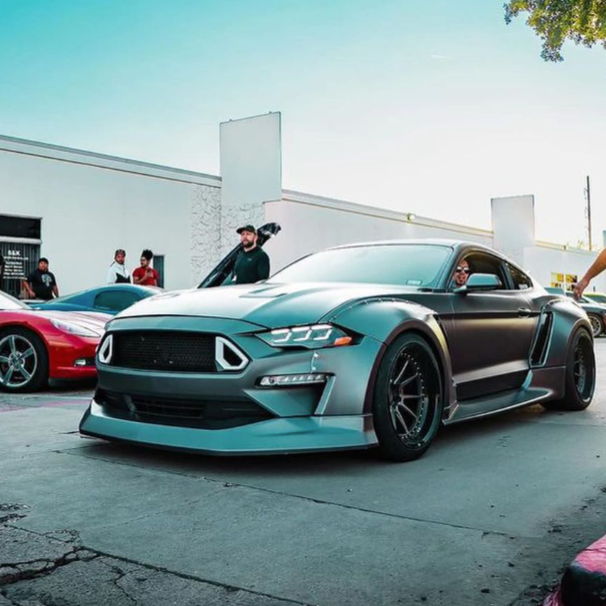 2018-2023 Ford Mustang S650-Style LED DRL Headlights - AutoLEDTech.com