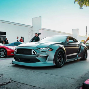 2018-2023 Ford Mustang S650-Style LED DRL Headlights - AutoLEDTech.com