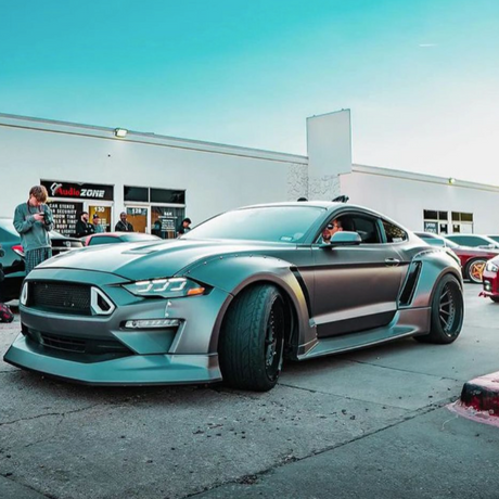 2018-2023 Ford Mustang S650-Style LED DRL Headlights - AutoLEDTech.com