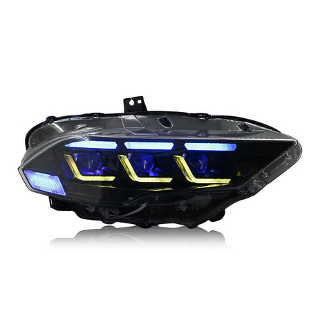 2018-2023 Ford Mustang S650-Style LED DRL Headlights - AutoLEDTech.com