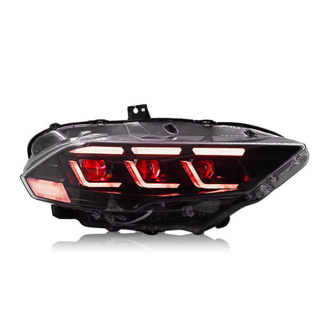 2018-2023 Ford Mustang S650-Style LED DRL Headlights - AutoLEDTech.com