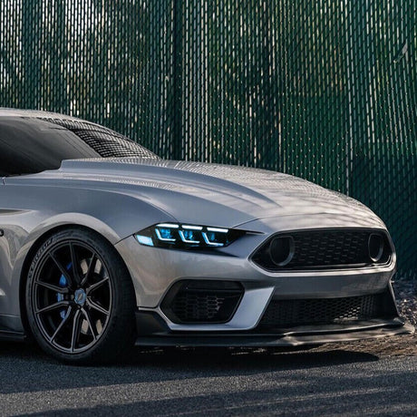 2018-2023 Ford Mustang S650-Style LED DRL Headlights - AutoLEDTech.com