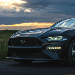 2018-2023 Ford Mustang S650-Style LED DRL Headlights - AutoLEDTech.com