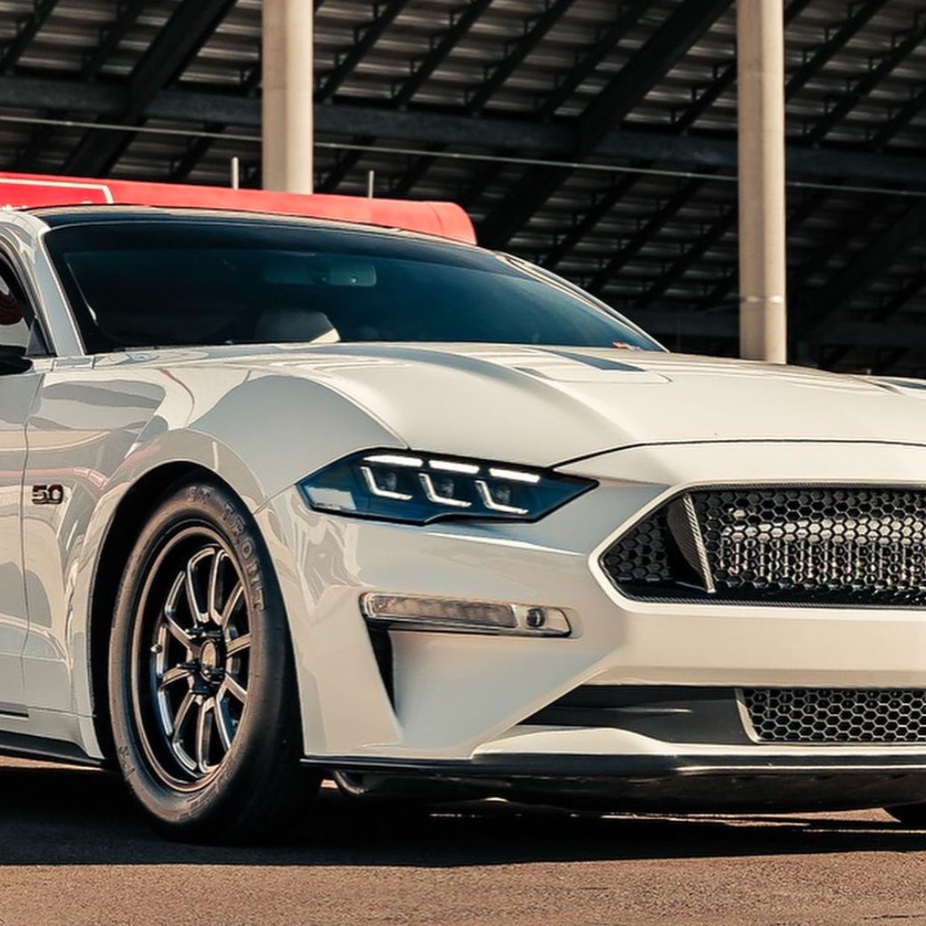 2018-2023 Ford Mustang S650-Style LED DRL Headlights - AutoLEDTech.com
