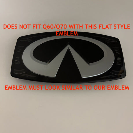 2018-2023 Infiniti QX50 Color Changing RGB LED Badge Grill Emblem Logo - AutoLEDTech.com