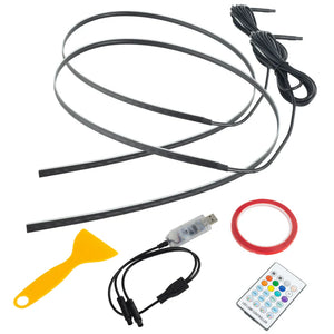 2018-2023 Jeep Wrangler JL Gladiator JT Dynamic ColorSHIFT LED Interior Dash Board Kit - AutoLEDTech.com