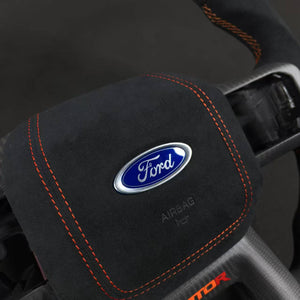 2023-2026+ Ford Super Duty F250 Custom Carbon Fiber Steering Wheel - AutoLEDTech.com