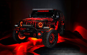 2018-2026+ Jeep Wrangler Gladiator JL JT OCULUS RGBW Bi-LED Projector Headlights - AutoLEDTech.com
