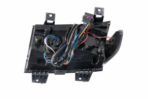 2018-2025+ Jeep Wrangler Gladiator JL JT Smoked LED DRL + Turn Signal Fender Lights - AutoLEDTech.com