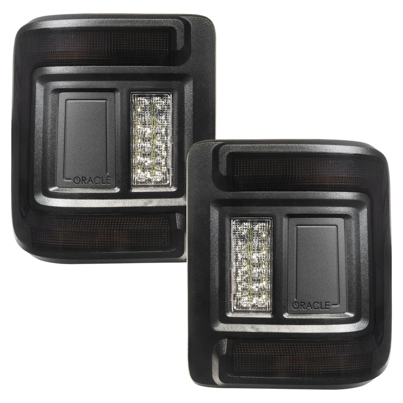 2018-2026+ Jeep Wrangler JL Red Smoked LED Flush Mount Tail Lights - AutoLEDTech.com