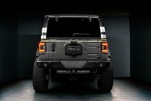 2018-2026+ Jeep Wrangler JL Red Smoked LED Flush Mount Tail Lights - AutoLEDTech.com